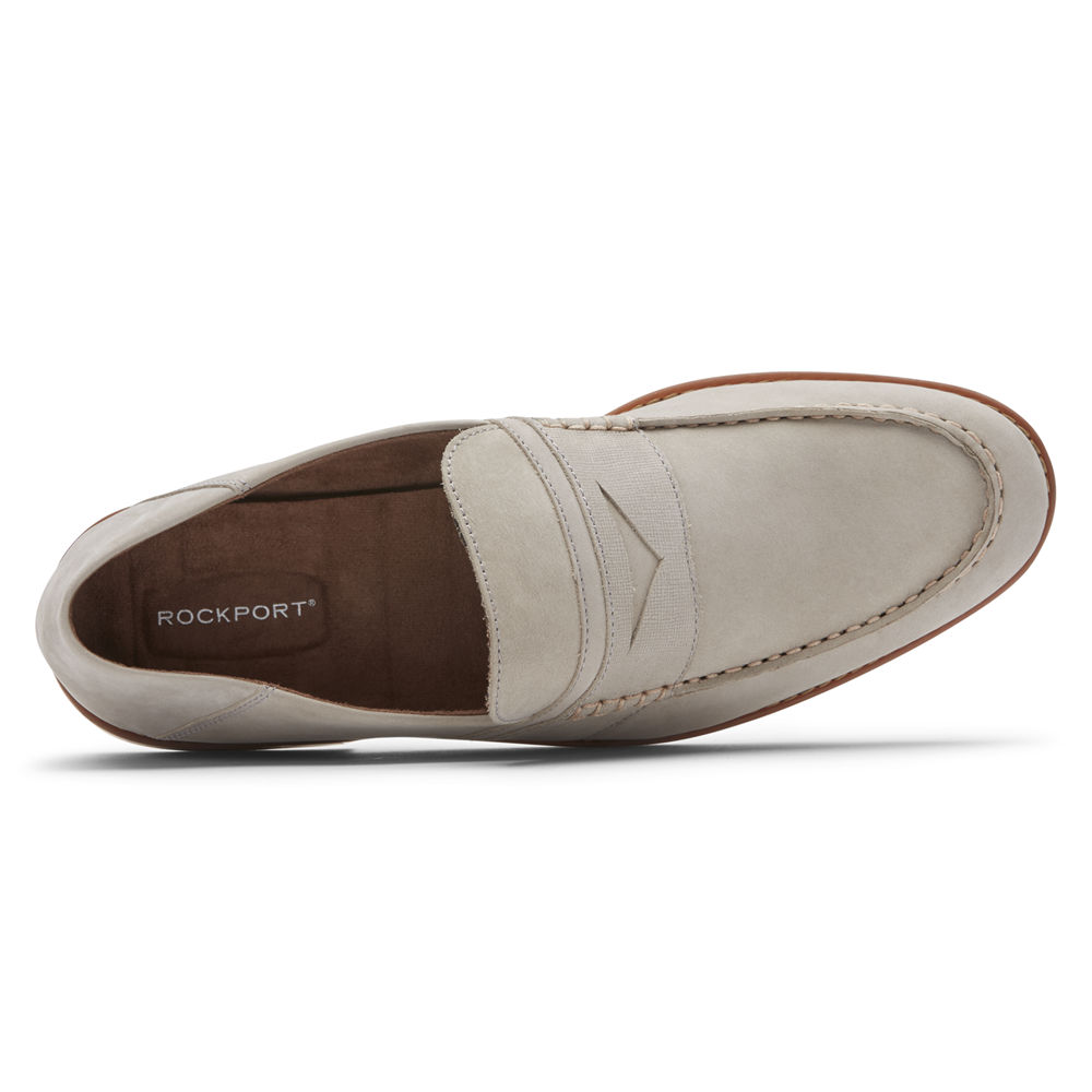 Mocassins Rockport Homem Cinzentas - Style Purpose 3 Penny - 09386ZJKU